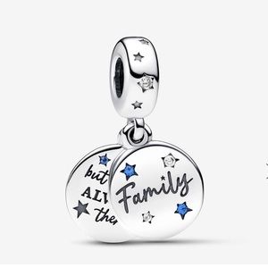 Family Love Double Dangle Charm